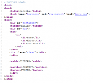 code html